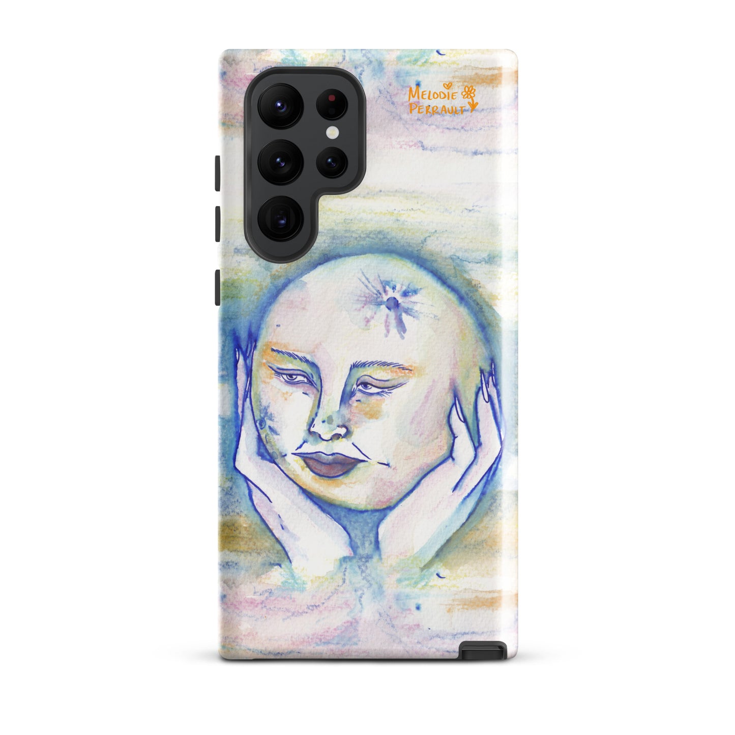 " Lady Moon " Watercolour Tough case for Samsung®