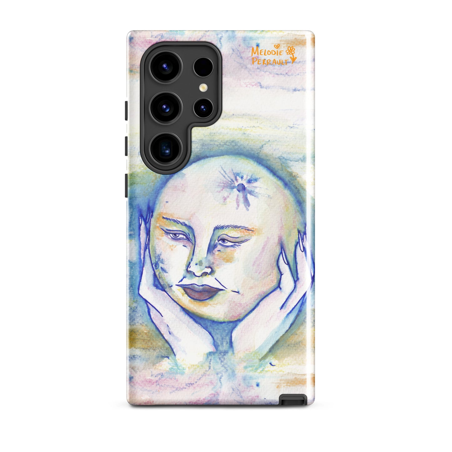 " Lady Moon " Watercolour Tough case for Samsung®