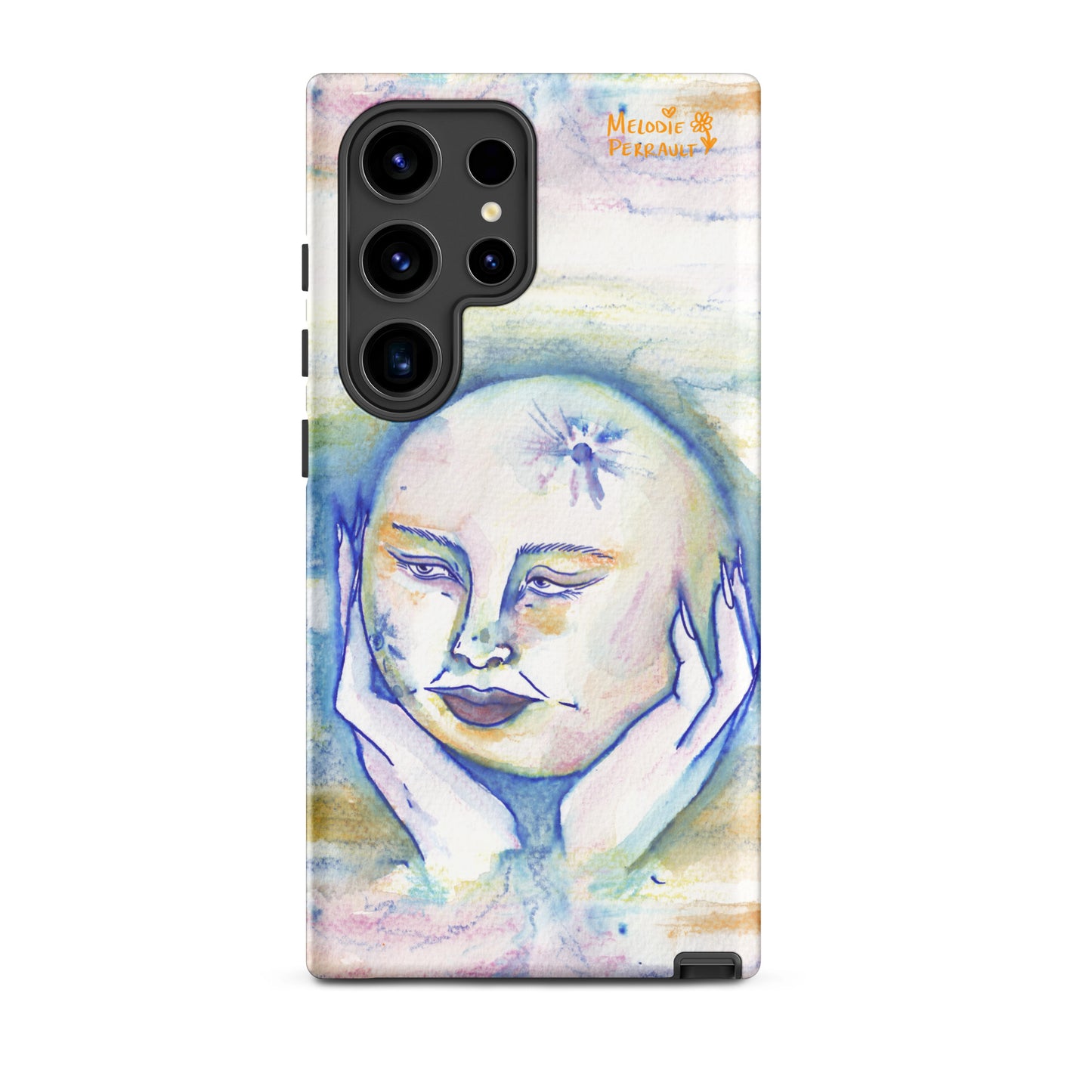 " Lady Moon " Watercolour Tough case for Samsung®