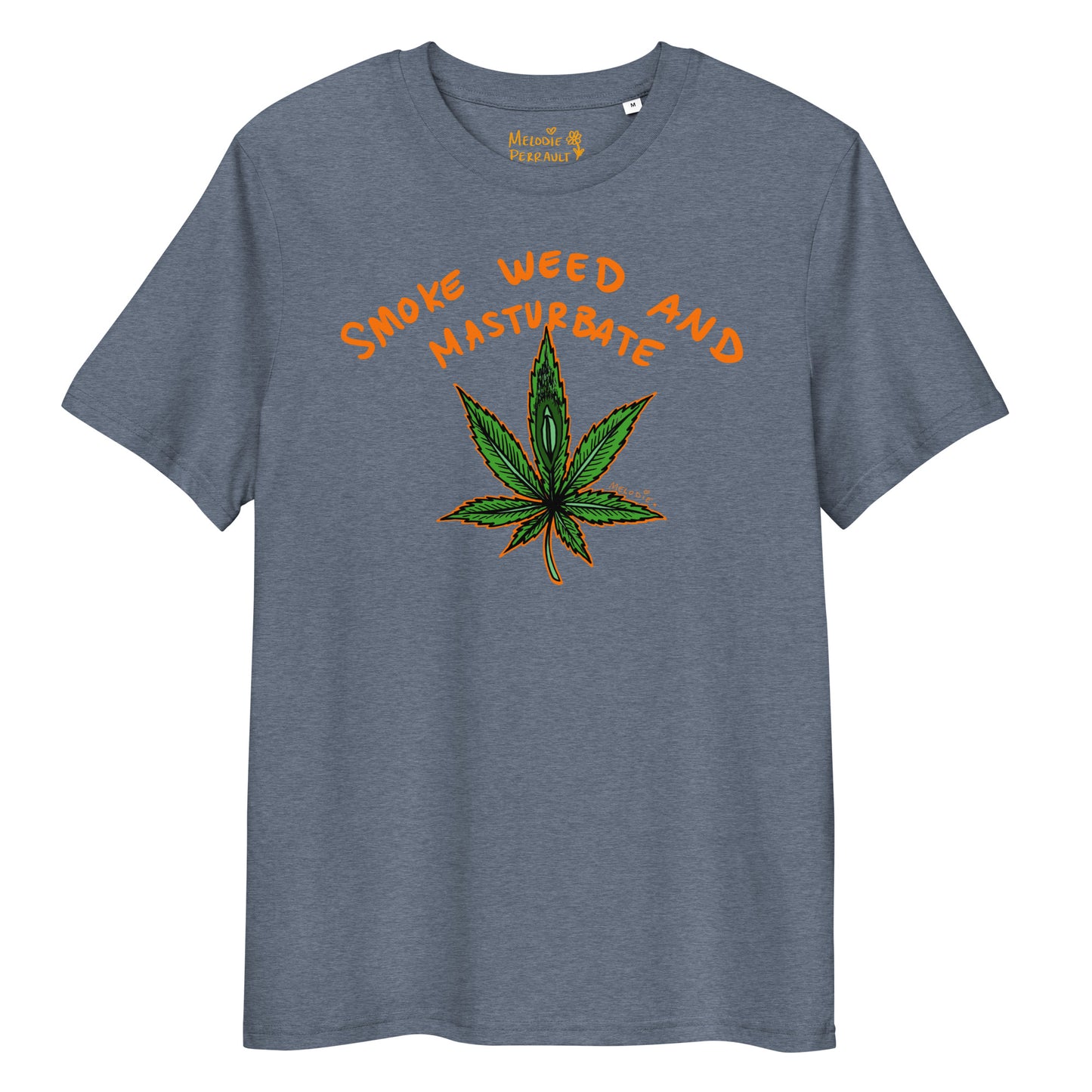 " 2024 Smoke Weed & Masturbate " Unisex organic cotton t-shirt