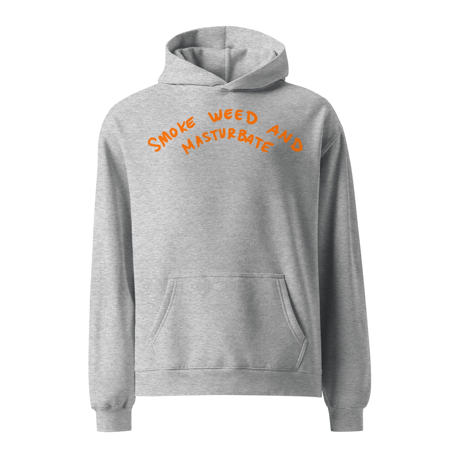 " 2024 Smoke Weed & Masturbate " Back PrintUnisex oversized hoodie
