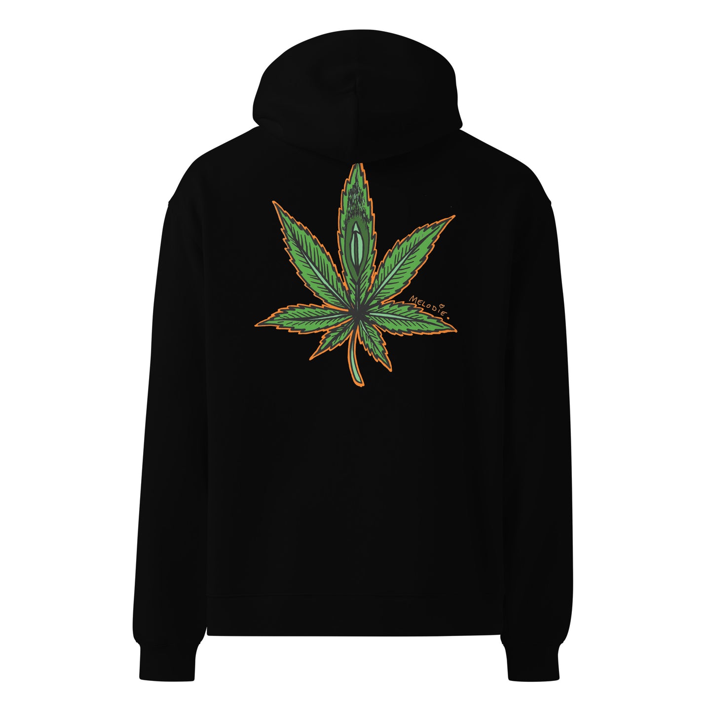 " 2024 Smoke Weed & Masturbate " Back PrintUnisex oversized hoodie