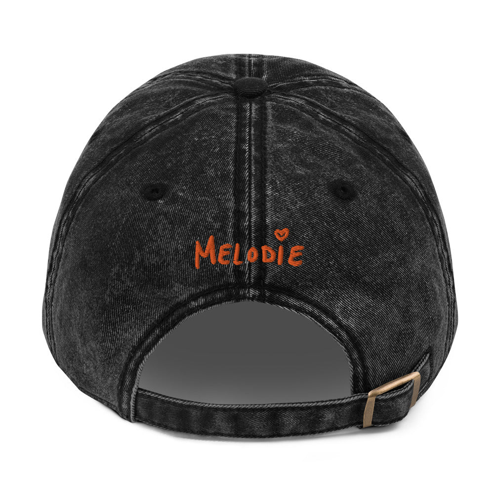 " Smoke Weed & Masturbate " Vintage Cotton Twill Cap