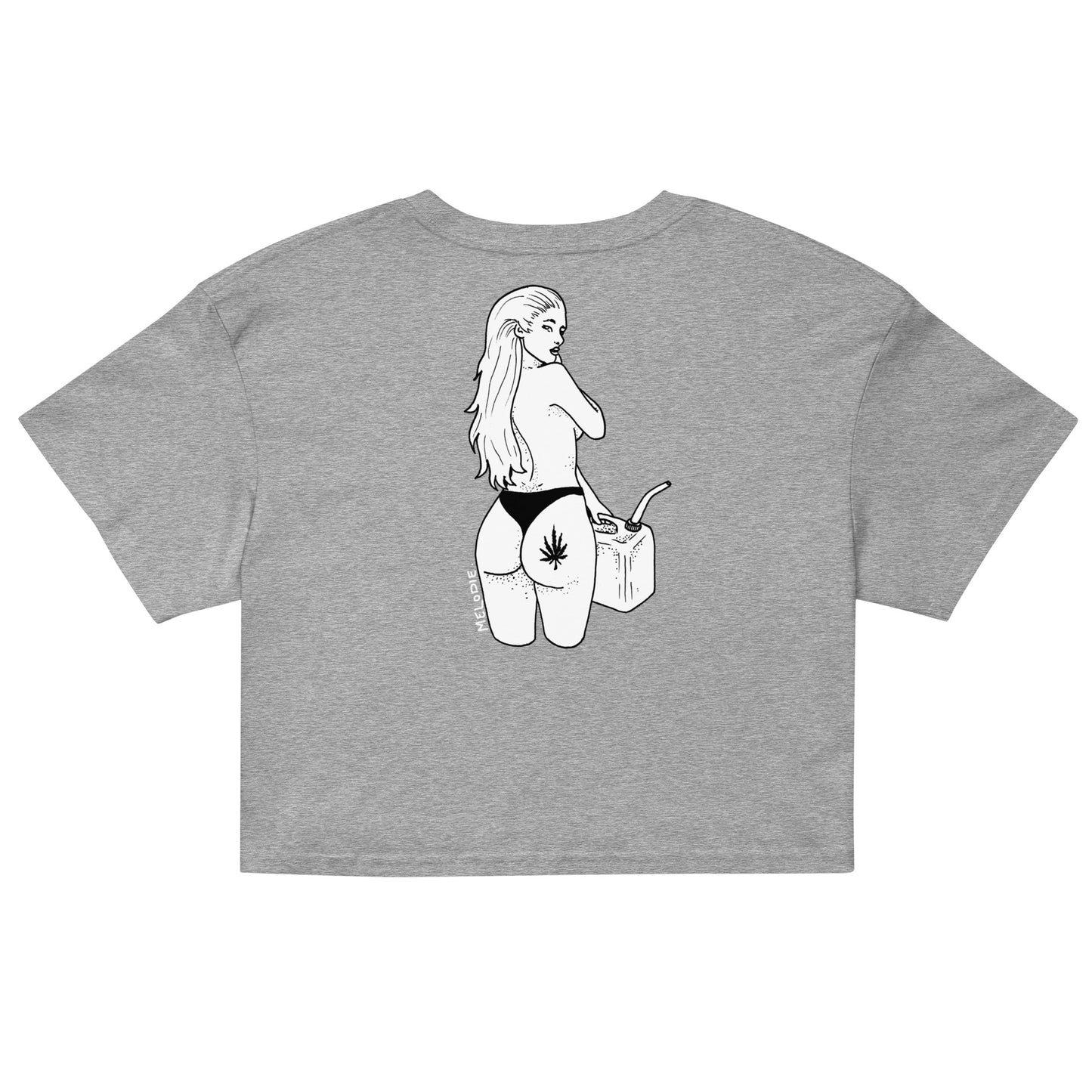 " Ass, Gas or Grass " Women’s crop top
