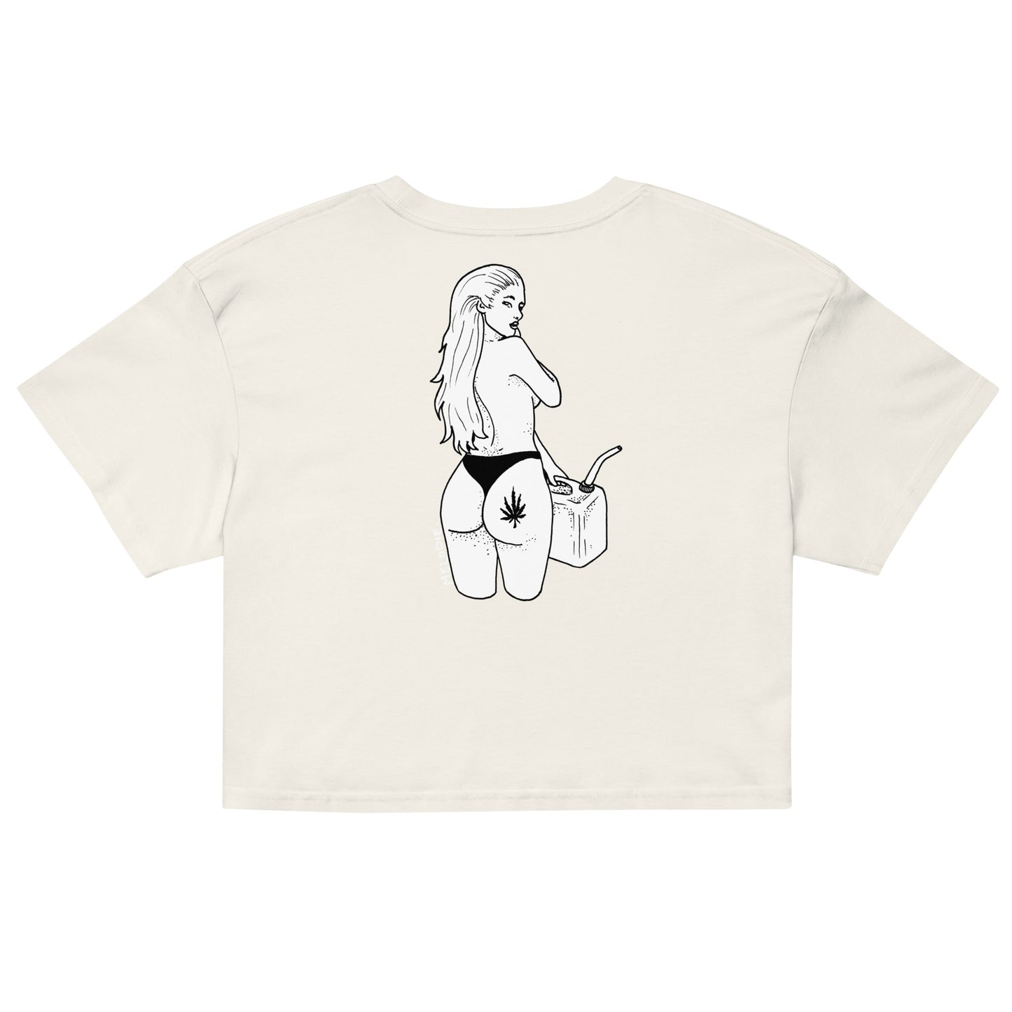 " Ass, Gas or Grass " Women’s crop top