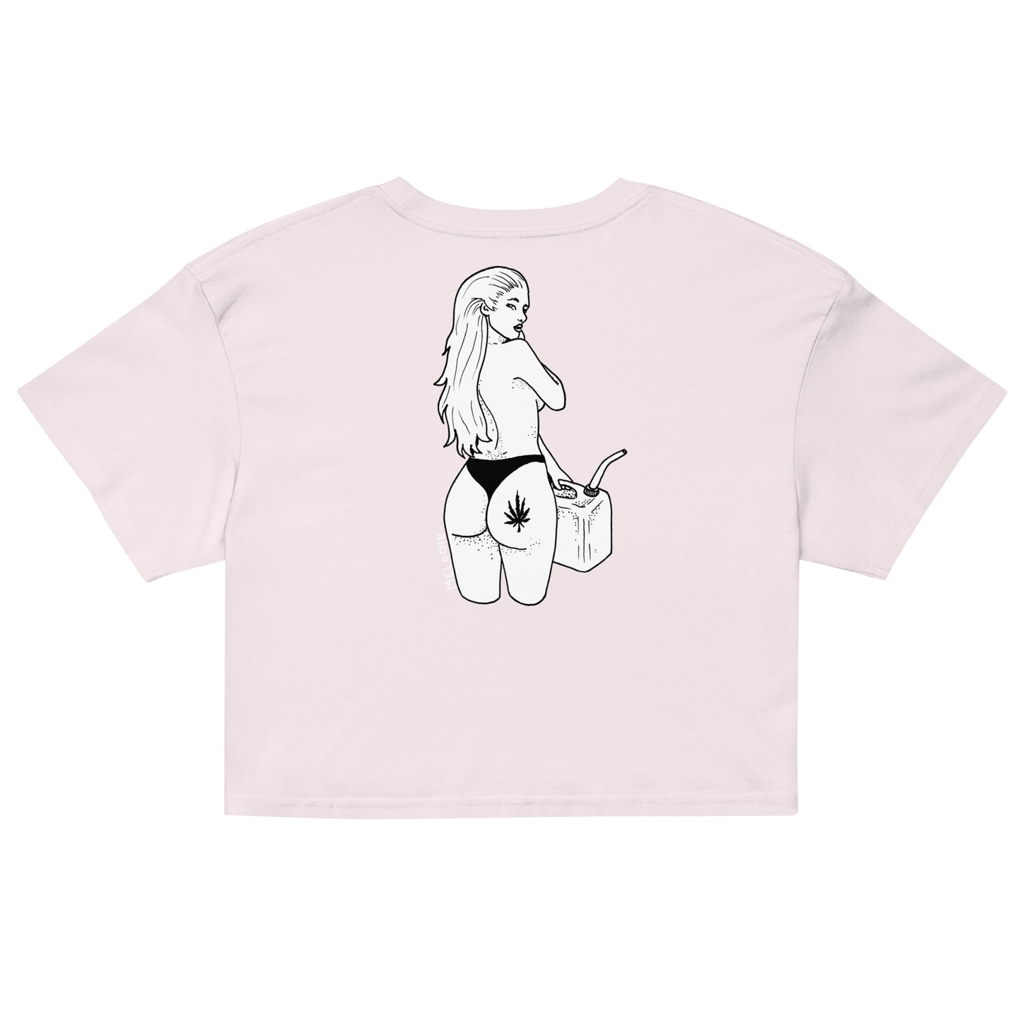 " Ass, Gas or Grass " Women’s crop top