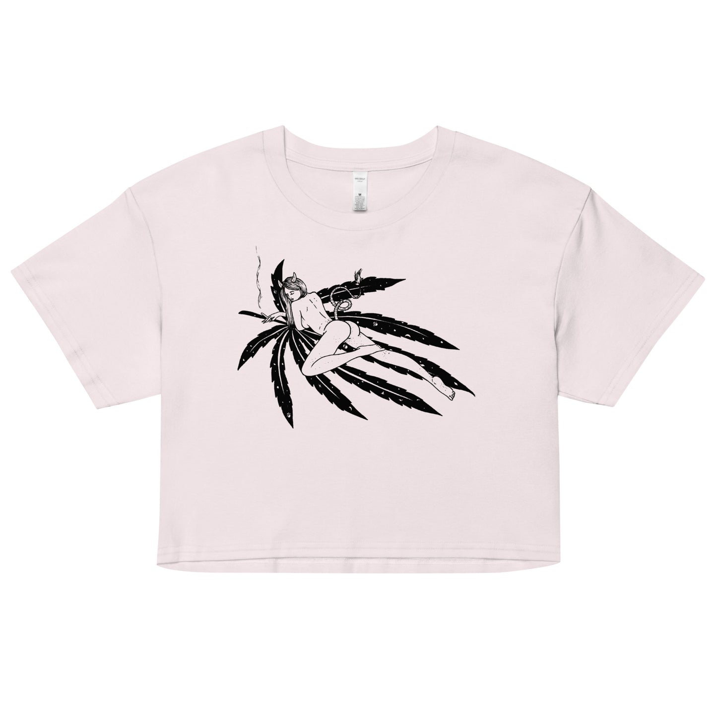 " Lady Leaf " Women’s crop top