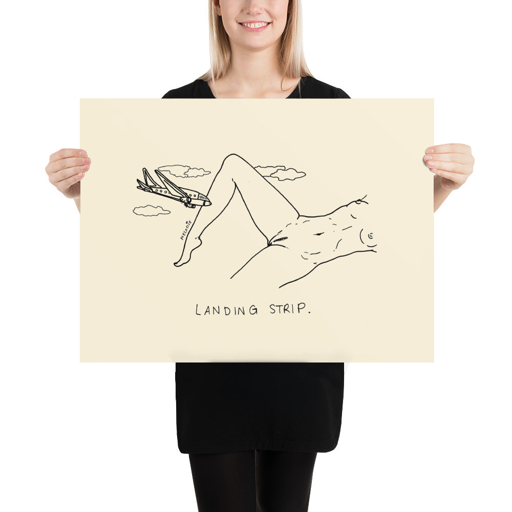 " Landing Strip " Print / Poster
