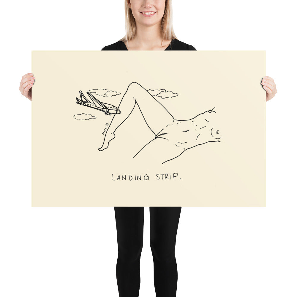 " Landing Strip " Print / Poster