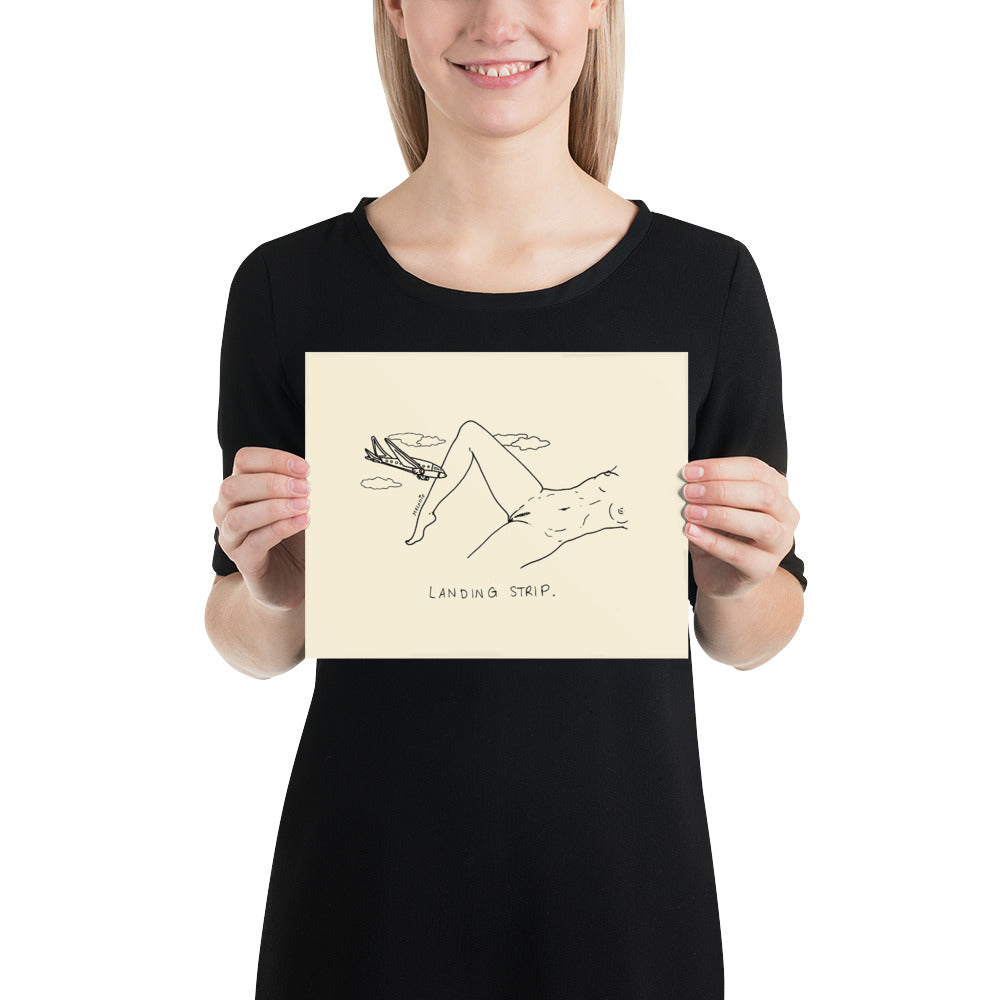 " Landing Strip " Print / Poster