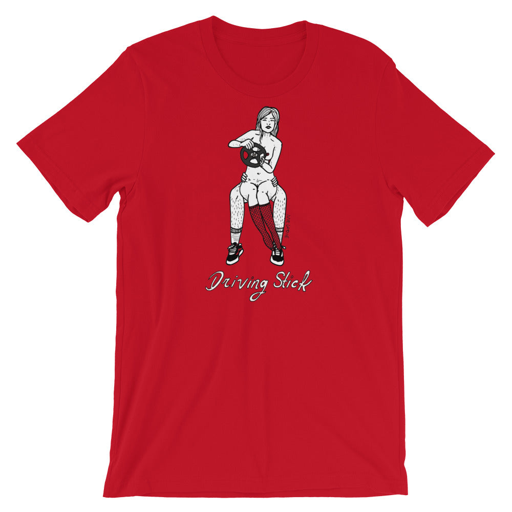" Driving Stick " Short-Sleeve Unisex T-Shirt