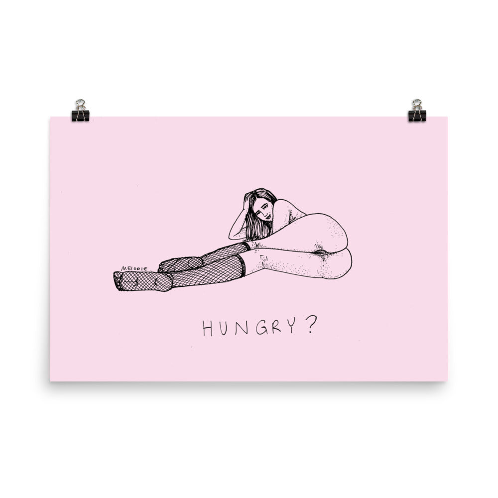 " Hungry " Poster