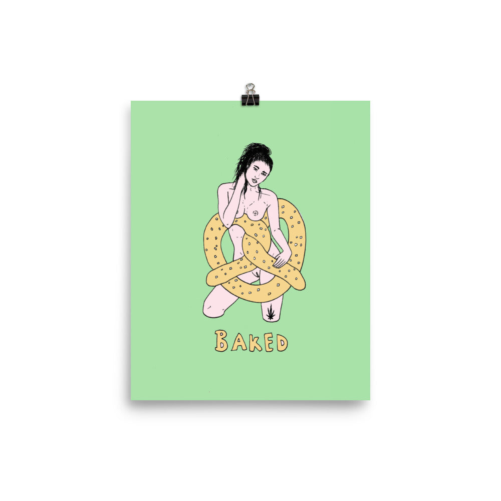 " Baked " Poster