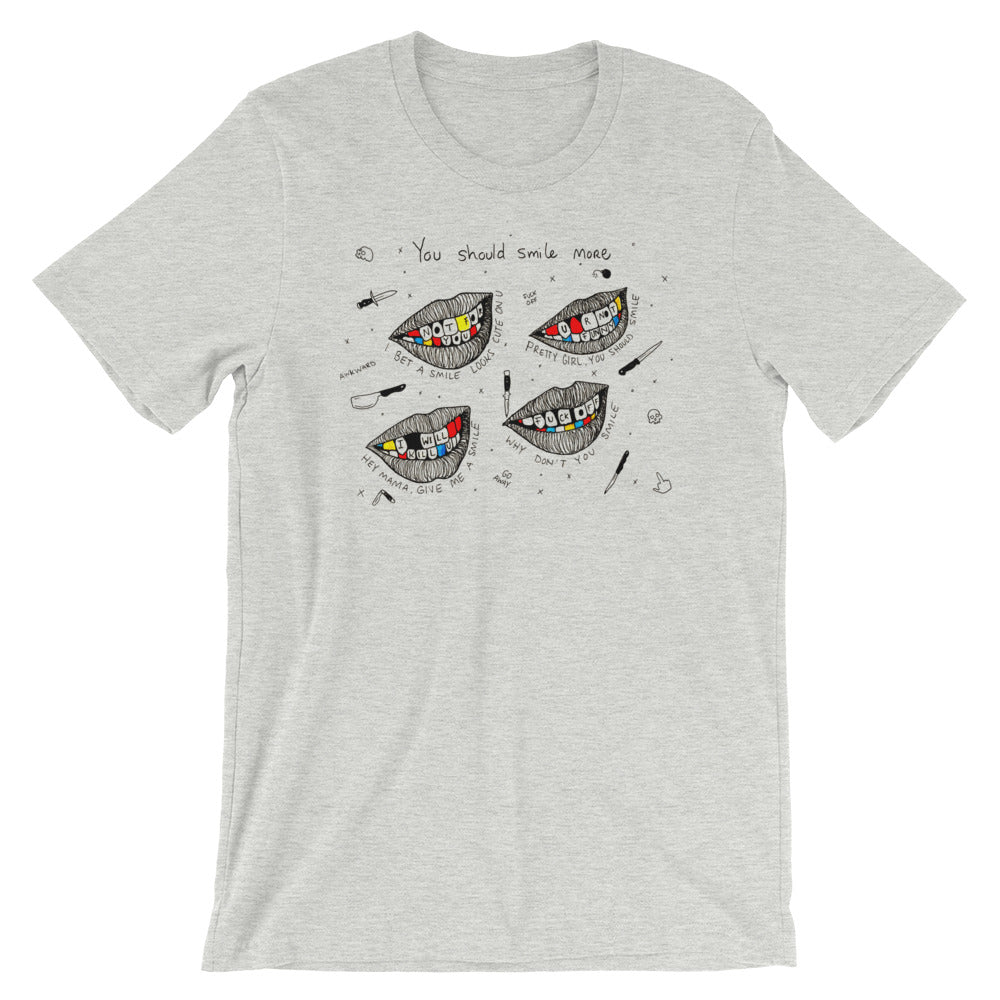" You Should Smile More " Short-Sleeve Unisex T-Shirt