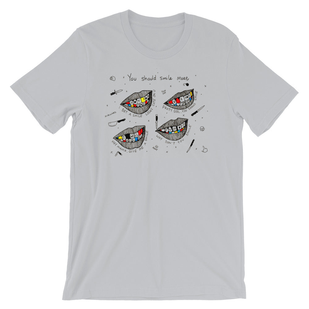 " You Should Smile More " Short-Sleeve Unisex T-Shirt