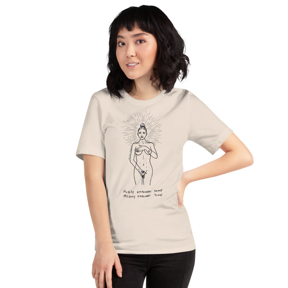 " Empowers " Feel Powerful Short-Sleeve Unisex T-Shirt
