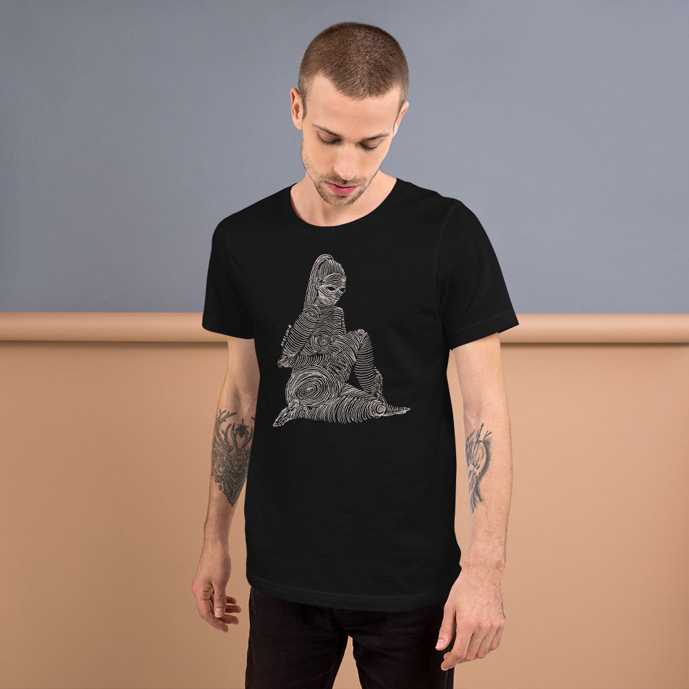 " 2/7 Deadly sins " Front and back Print Dark Short-Sleeve Unisex T-Shirt