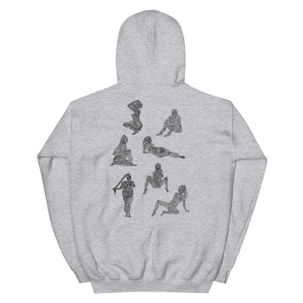 " 2/7 Deadly sins " Front and back Print Unisex Hoodie