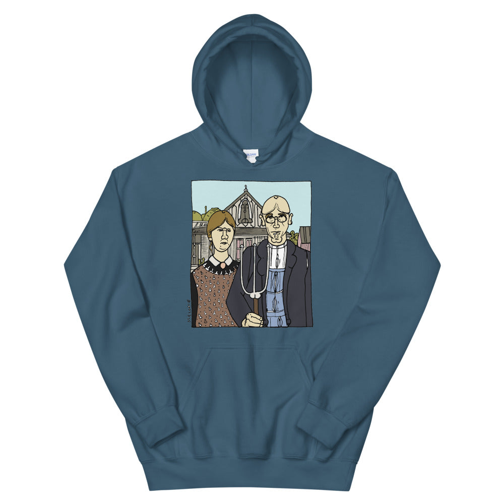 " Grant Wood " Unisex Hoodie