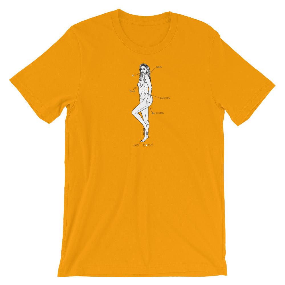 " My Body " Short-Sleeve Unisex T-Shirt