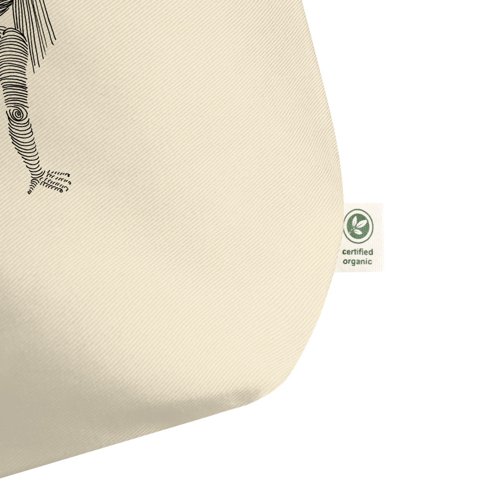 " 6/7 Deadly sins " Front and back Print Large organic tote bag