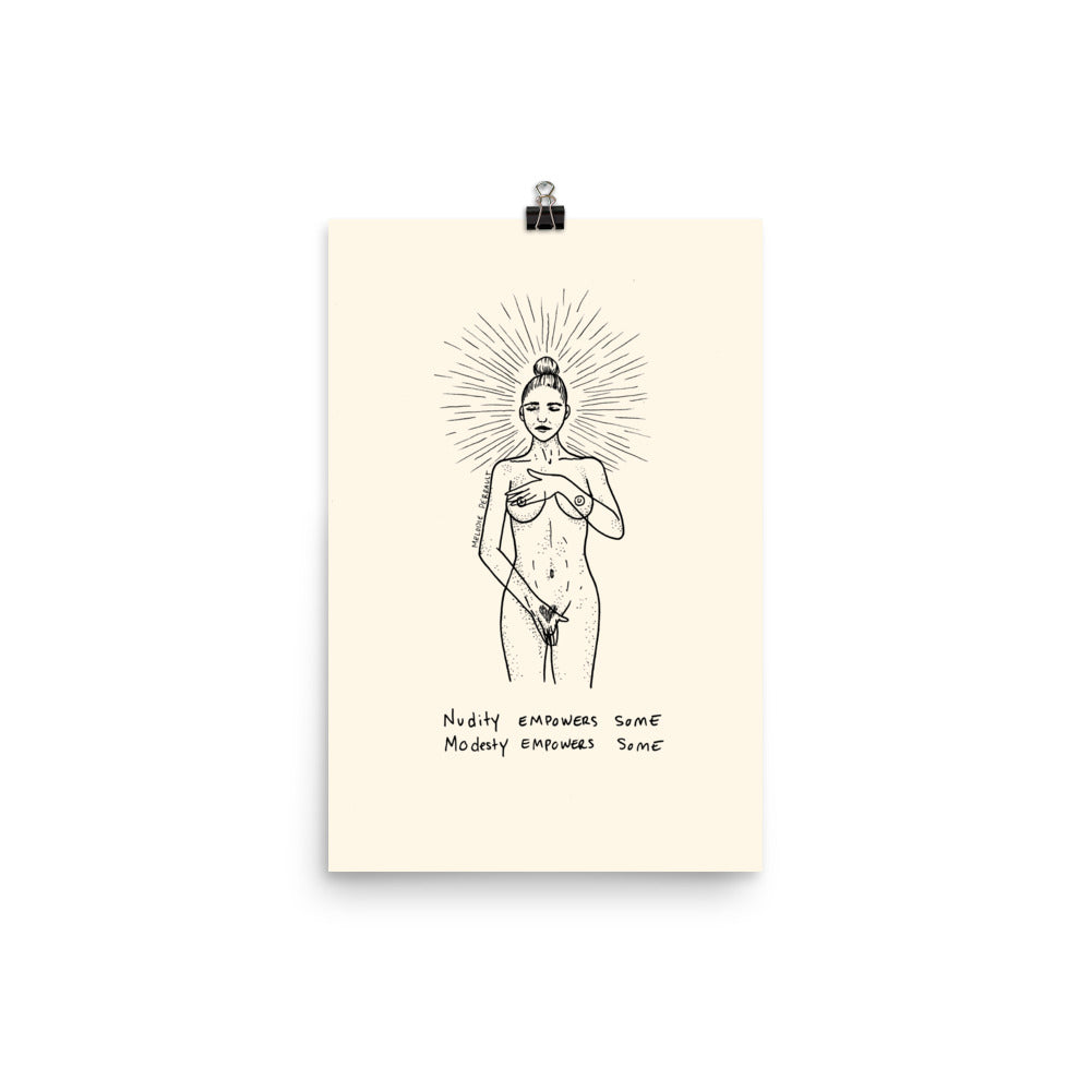" Empowers " Feel Powerful Print / Poster