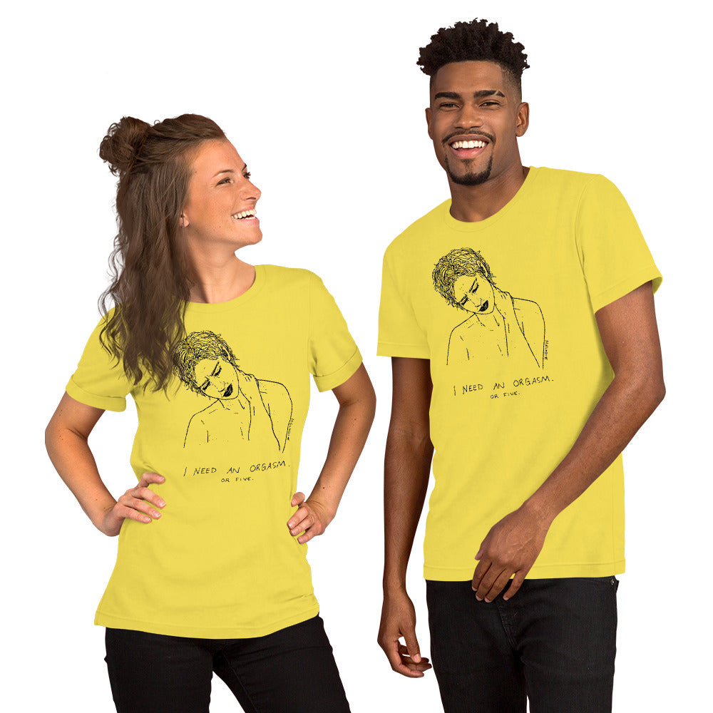 " Orgasm " Short-Sleeve Unisex T-Shirt