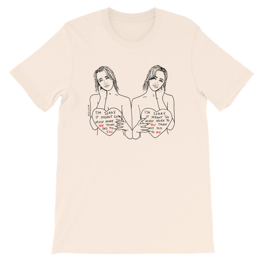 " I'm Sorry " Short-Sleeve Unisex T-Shirt
