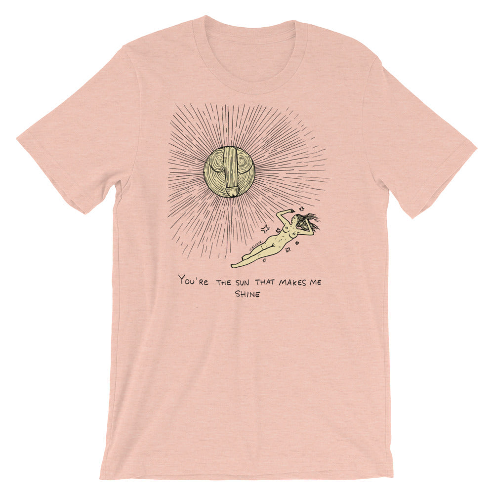 " The Sun That Makes Me Shine " Short-Sleeve Unisex T-Shirt