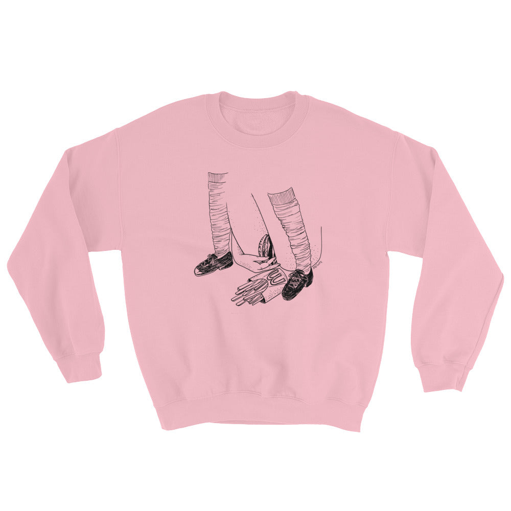 " Burger " Unisex Sweatshirt