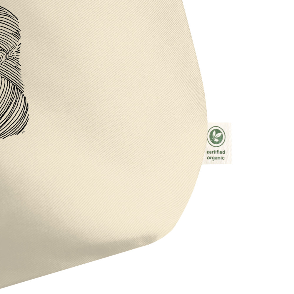 " 5/7 Deadly sins " Front and back Print Large organic tote bag