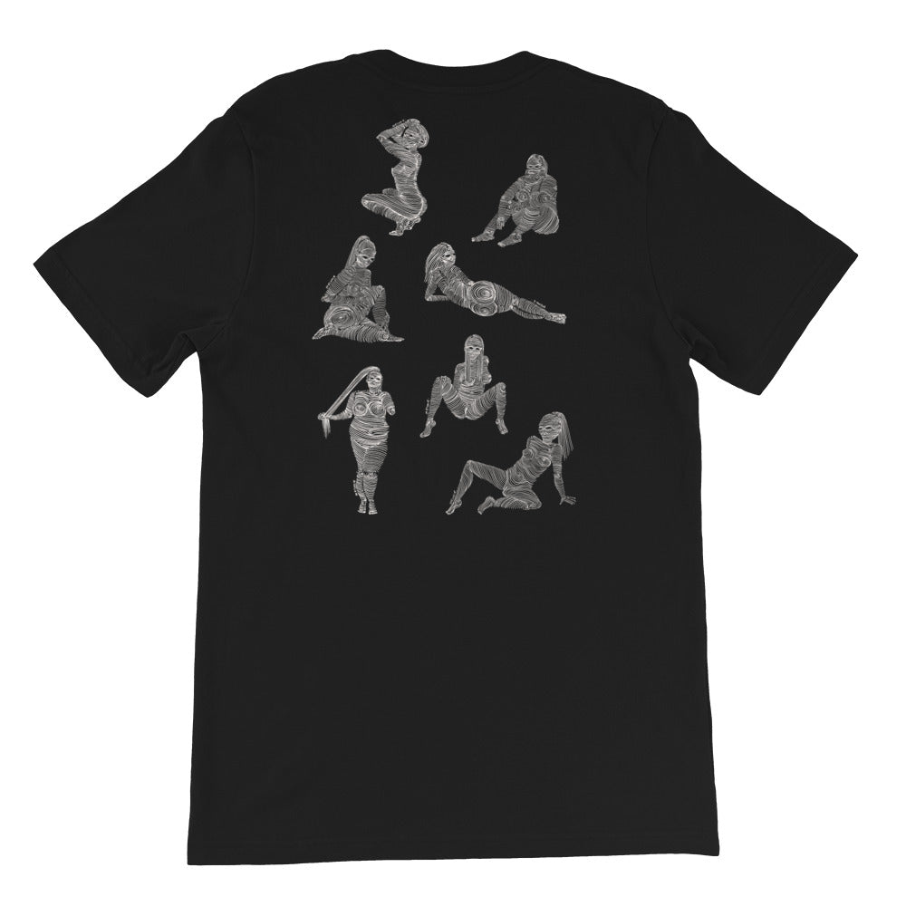 " 1/7 Deadly sins " Front and back Print Dark Short-Sleeve Unisex T-Shirt