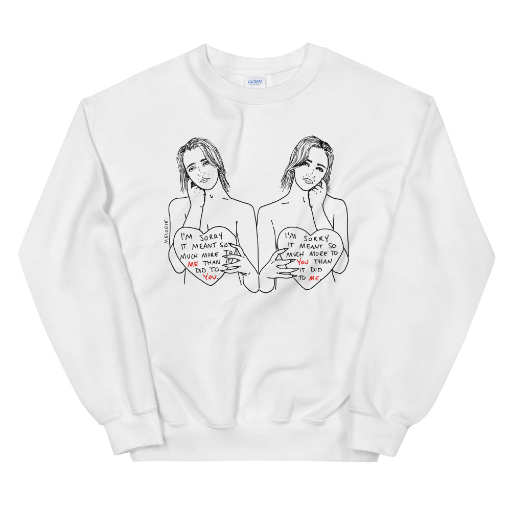 " I'm Sorry " Unisex Sweatshirt