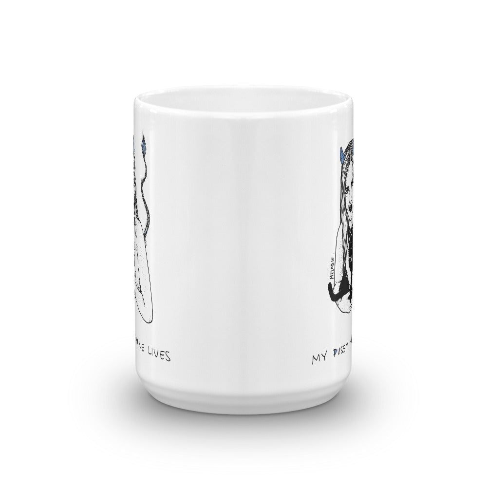 " My pussy Has 9 Lives " Mug