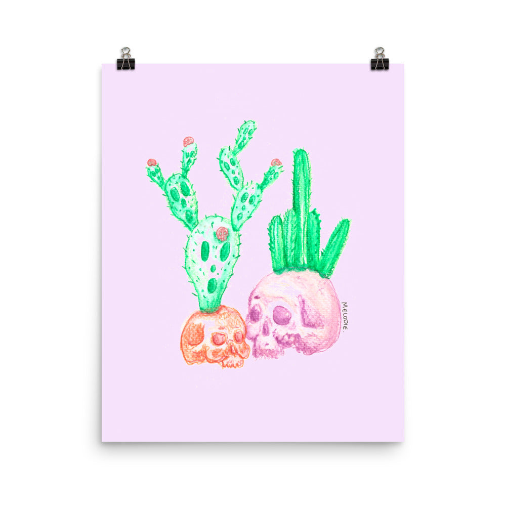 " Tête De Cactus 1 " Print / Poster