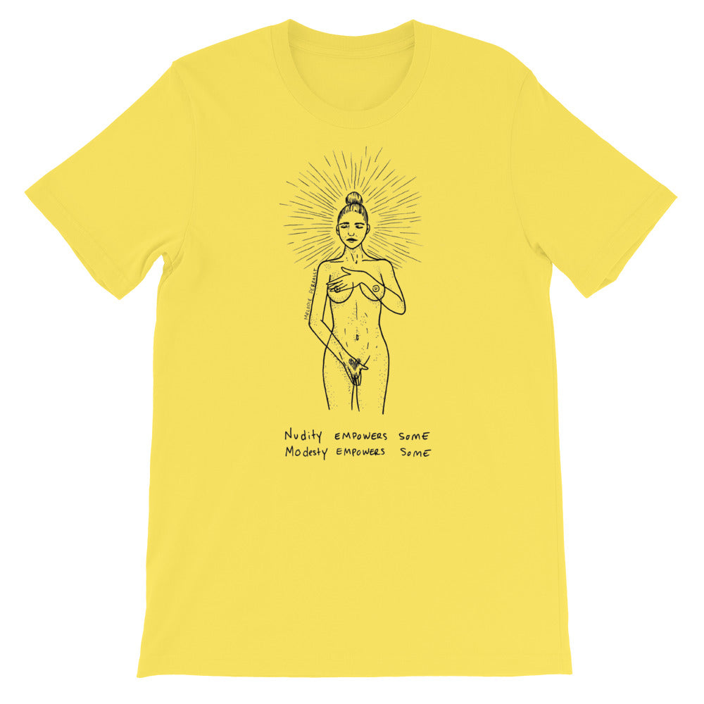 " Empowers " Feel Powerful Short-Sleeve Unisex T-Shirt