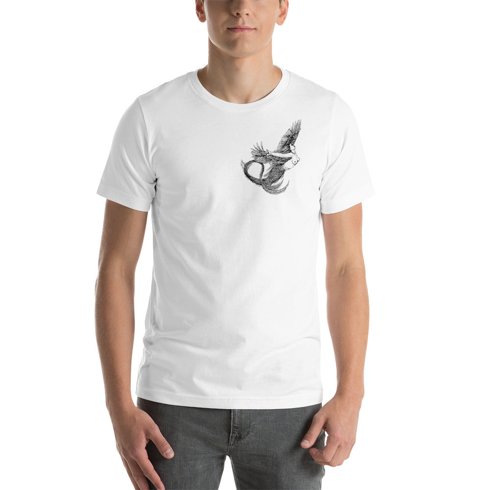 " Best Of Both World X All Shapes And Forms "Front and Back Print Short-Sleeve Unisex T-Shirt