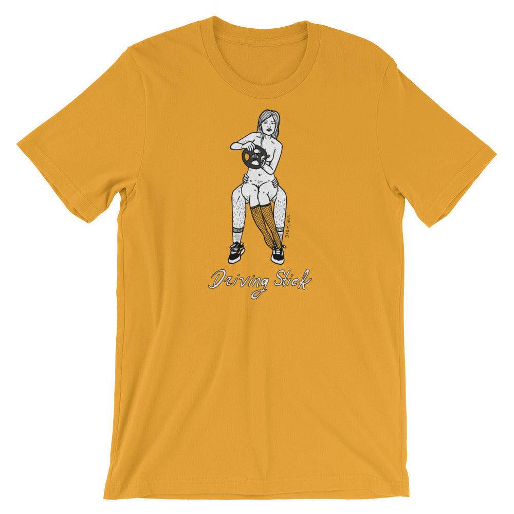 " Driving Stick " Short-Sleeve Unisex T-Shirt