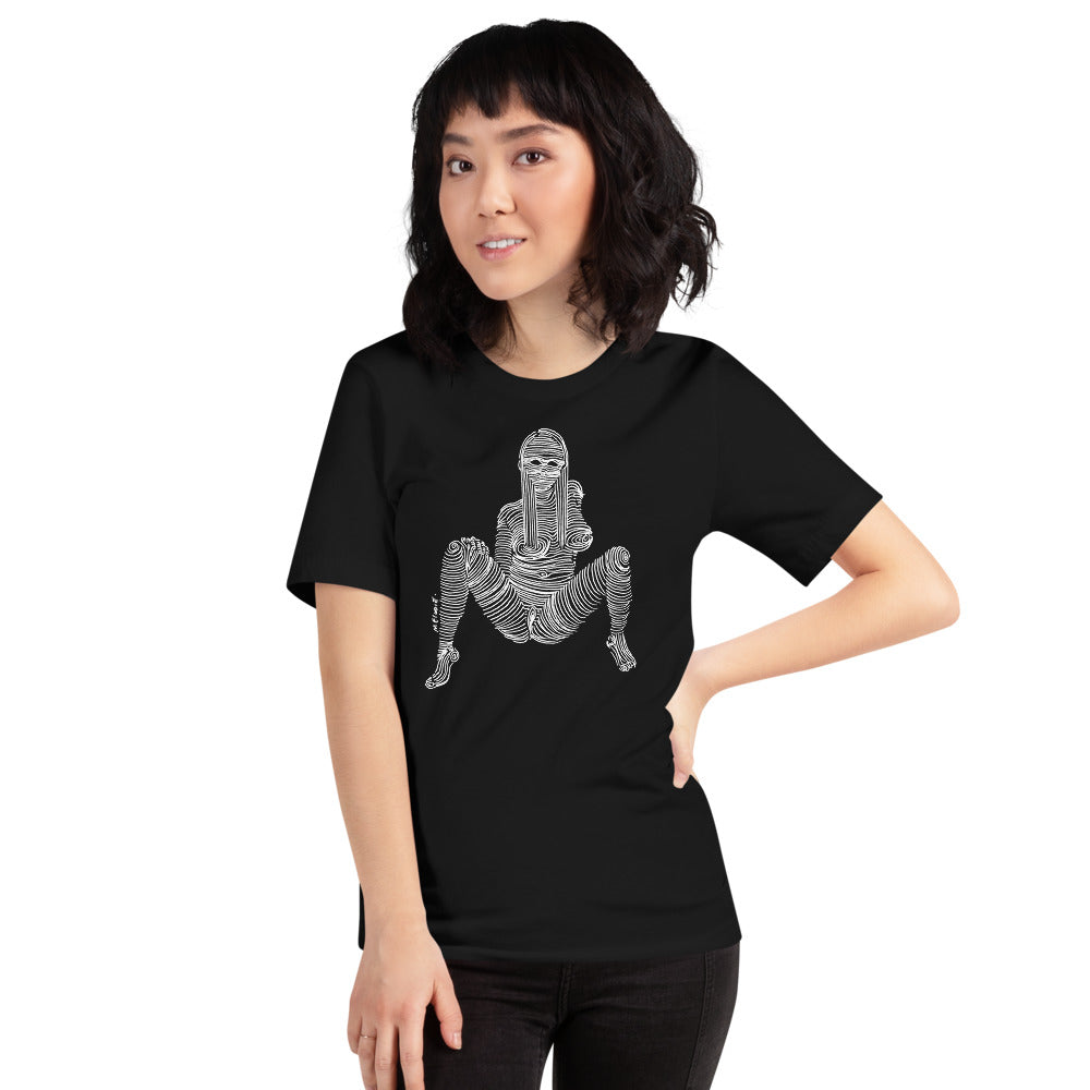 " 1/7 Deadly sins " Front and back Print Dark Short-Sleeve Unisex T-Shirt