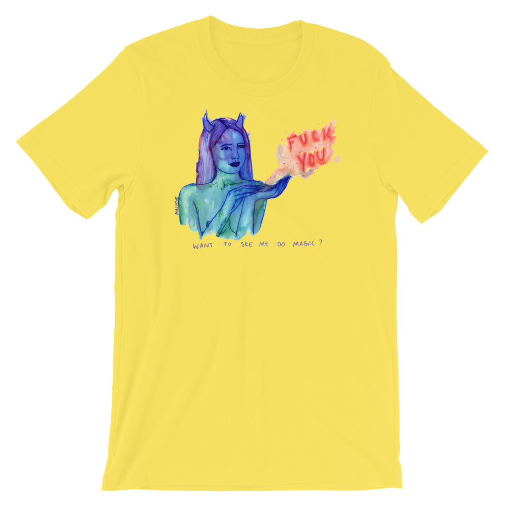 " Magic Fuck You " Short-Sleeve Unisex T-Shirt