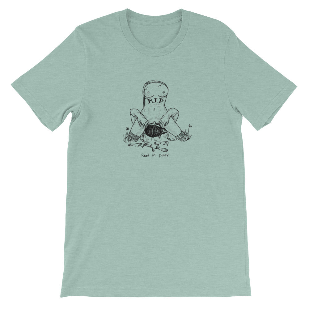 " Rest In Pussy " Short-Sleeve Unisex T-Shirt
