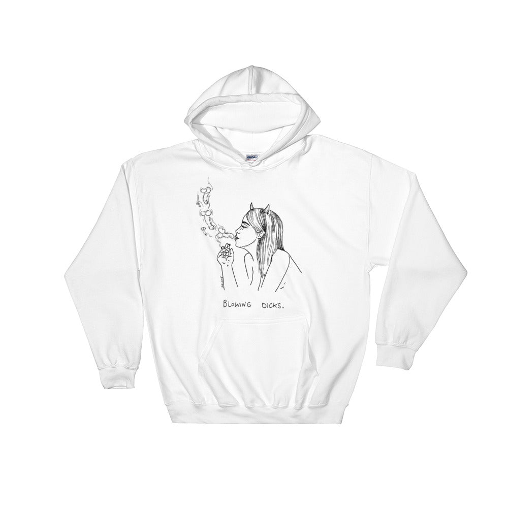 " Blowing Dicks " Unisex Hooded Sweatshirt