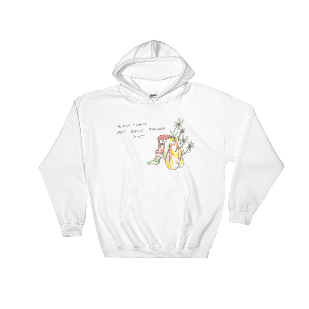 " Every Flower " Unisex Hooded Sweatshirt