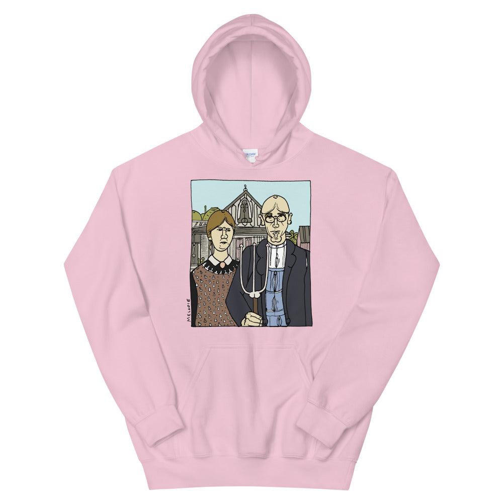 " Grant Wood " Unisex Hoodie