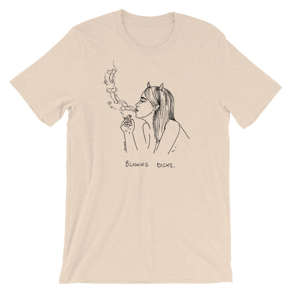 " Blowing Dicks " Short-Sleeve Unisex T-Shirt