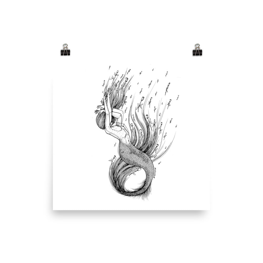 " Lust " Mermaid Poster