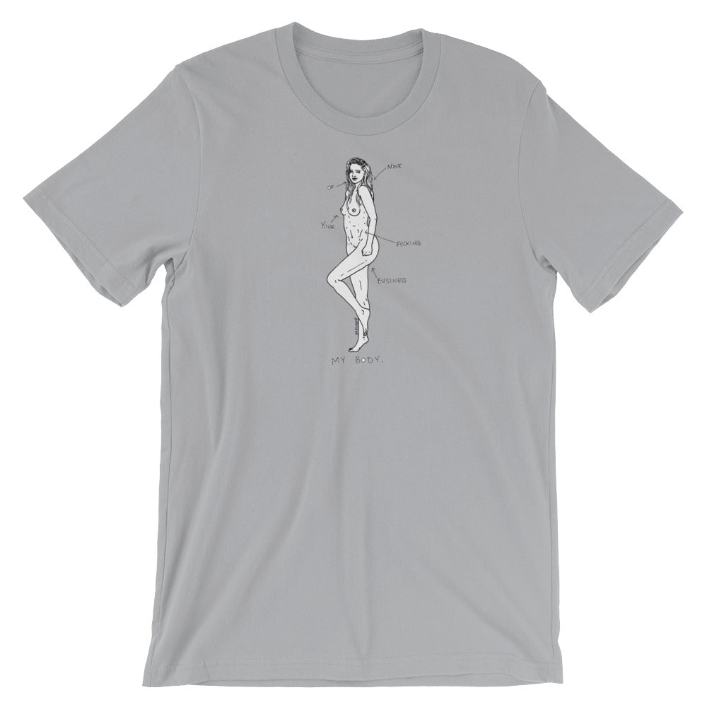 " My Body " Short-Sleeve Unisex T-Shirt