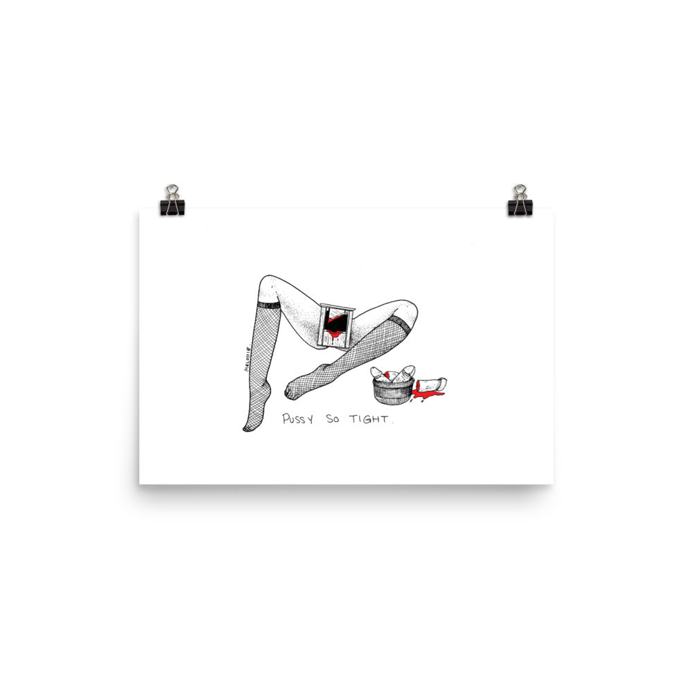 " Guillotine " Print / Poster
