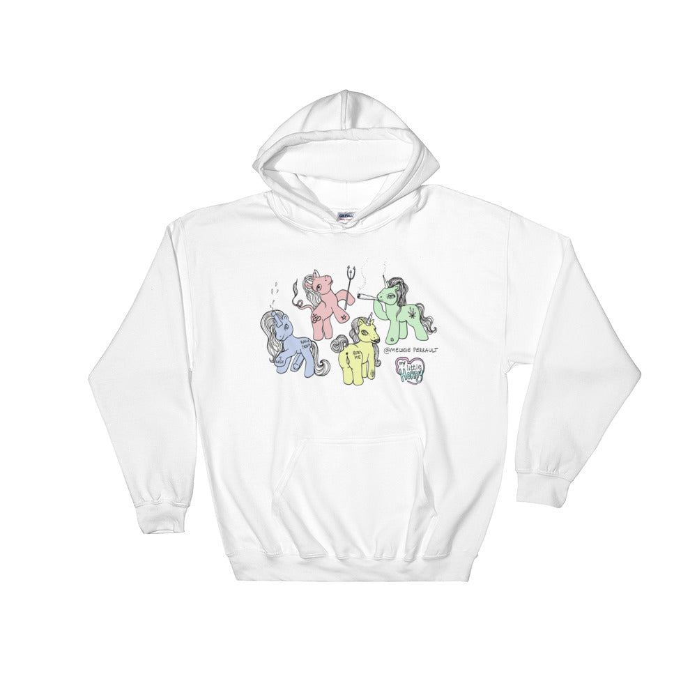" My Little Horny " Unisex Hooded Sweatshirt