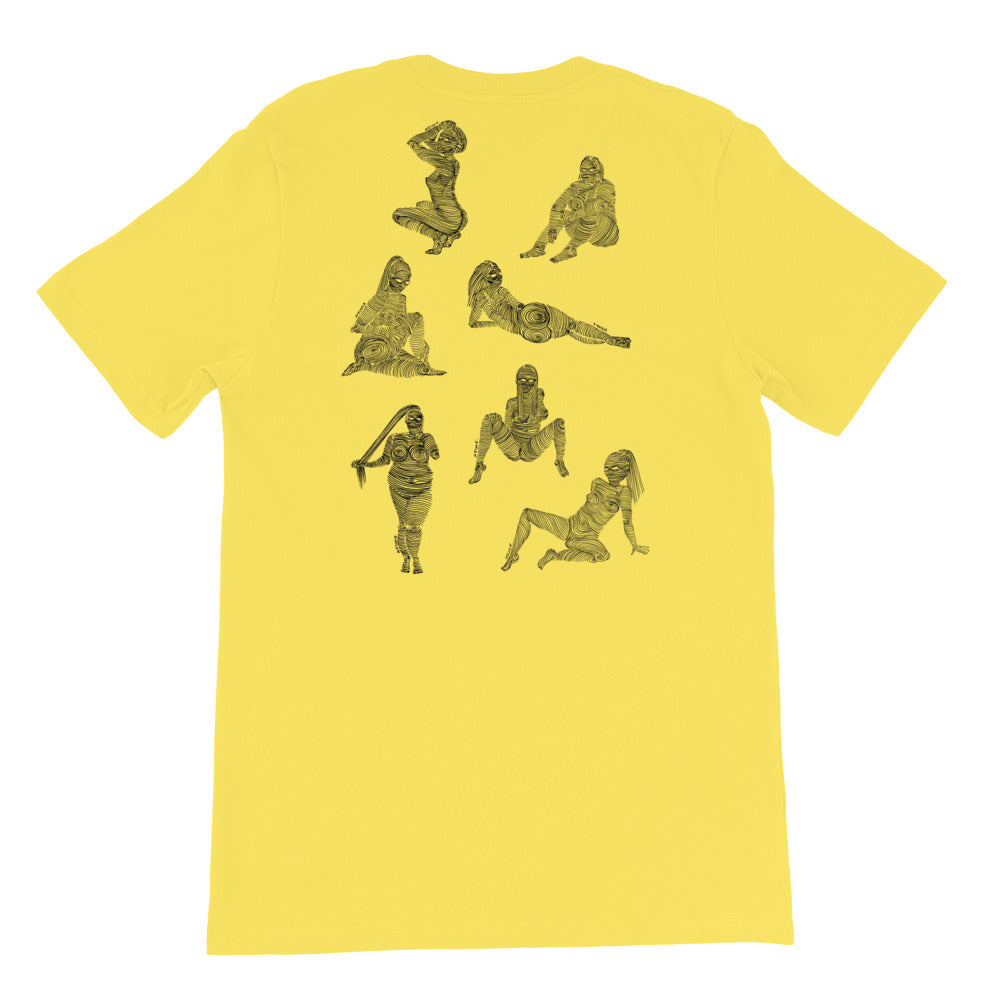 " 1/7 Deadly sins " Front and back Print Short-Sleeve Unisex T-Shirt